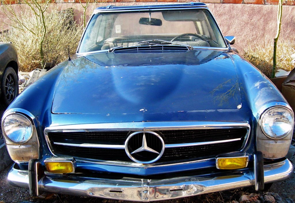 Teutonic Convertible: 1968 Mercedes 280SL – Barn Finds