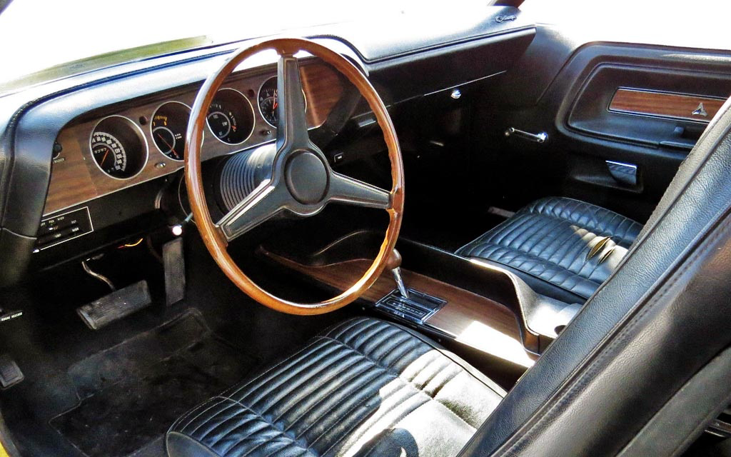 1970 Dodge Challenger RT Hemi Interior