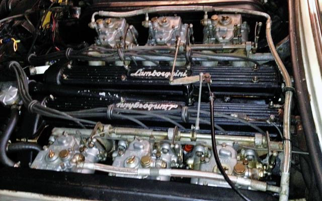 1971 Lamborghini Espada Engine