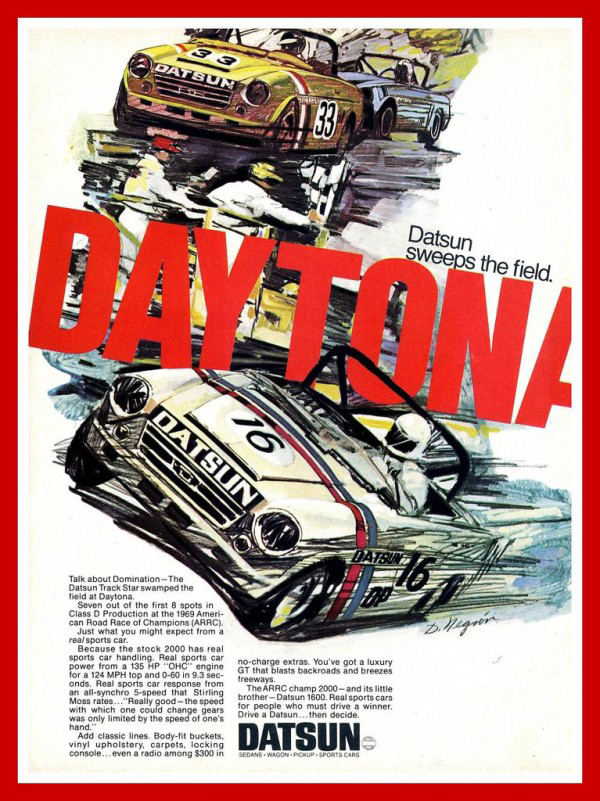Datsuns at Daytona