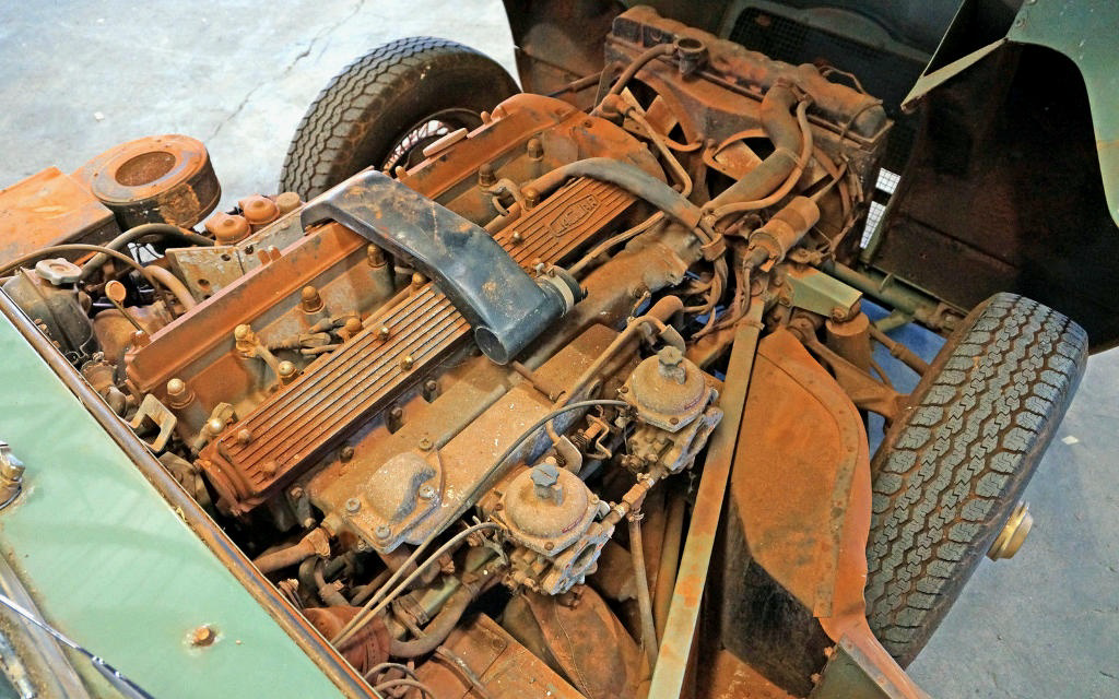 1970 Jaguar E-Type Engine