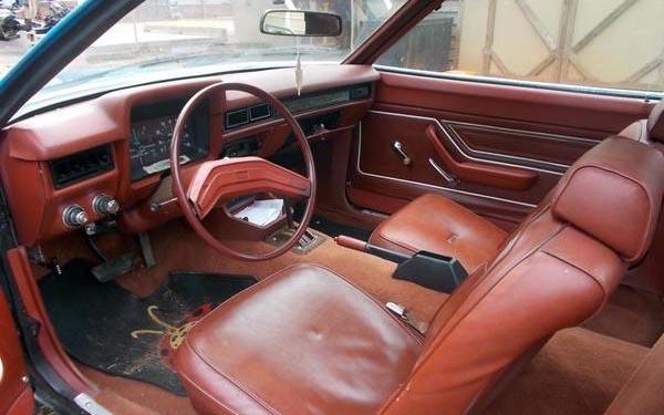 1980 Ford Pinto Truck Interior