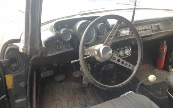 57 Chevy interior