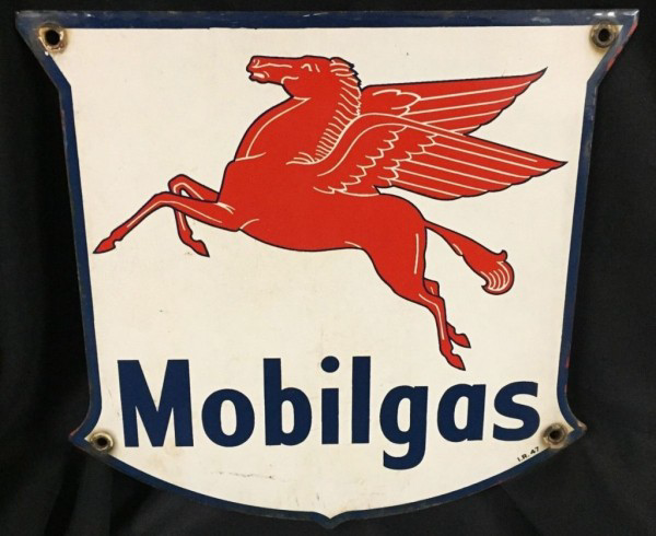Mobilgas sign