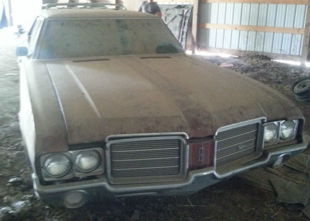 1971 Oldsmobile Wagon Barn Find