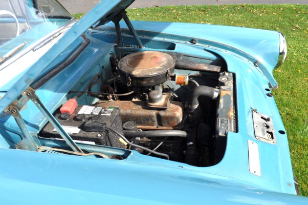 1959 Opel Olympia Rekord engine