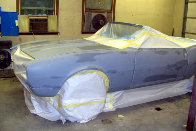 Camaro ready for paint