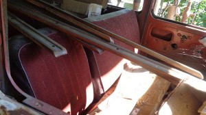 '49 Willys Station Wagon Seats