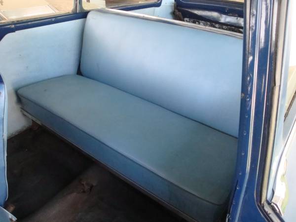 '55 Stude Wagon back seat