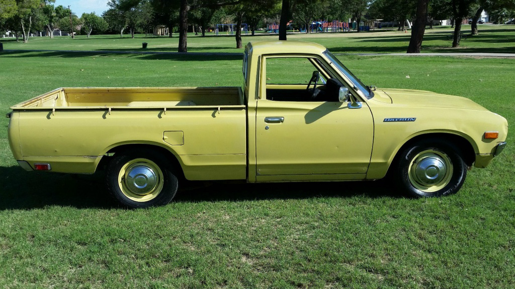 Another 620: 1976 Datsun Pickup.