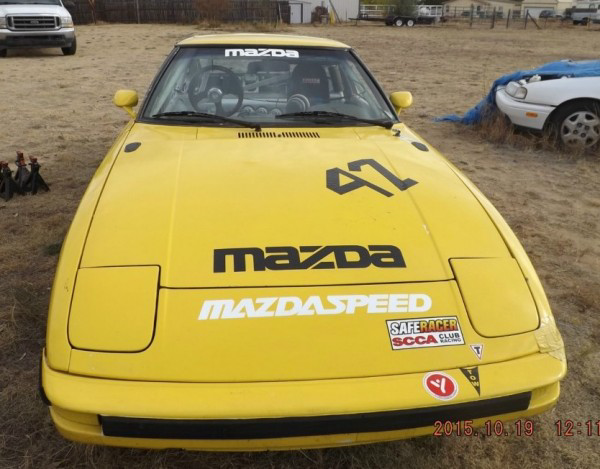 Mazda RX 7 race car front