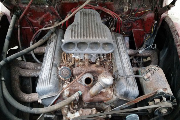 1940 Ford Coupe Engine