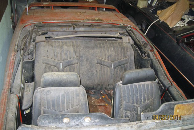 1969 Pontiac GTO Judge Convertible Barn Find 4