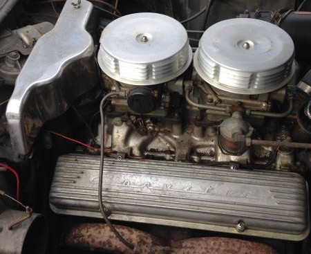 '56 Corvette engine