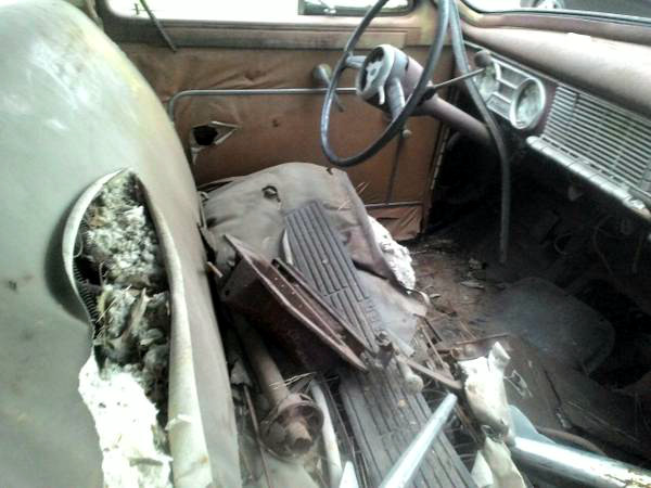 1949 Packard Wagon Interior