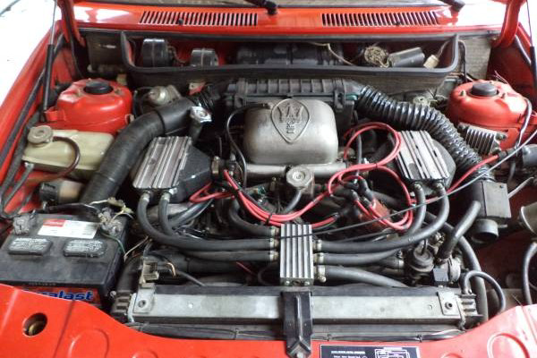 1985 Maserati Bi Turbo E Engine