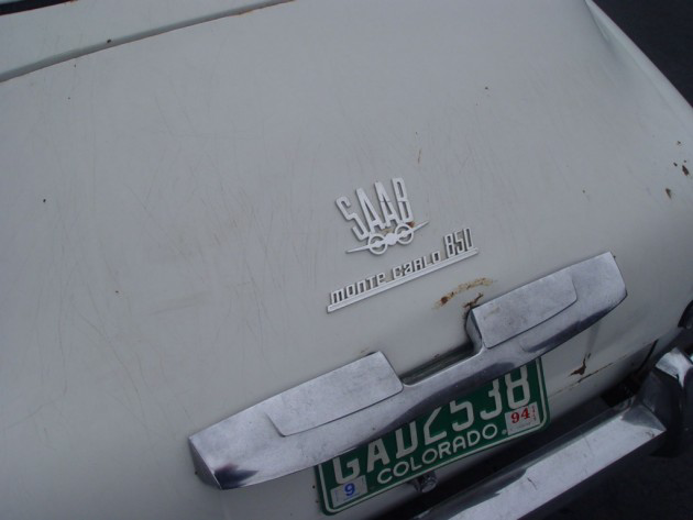 '66 Saab rear