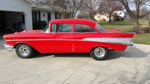 Some Like It Hot, I Like It Red: 1957 Chevy 210