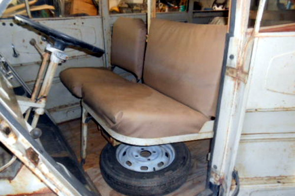 1957 DKW 3=6 Van Interior
