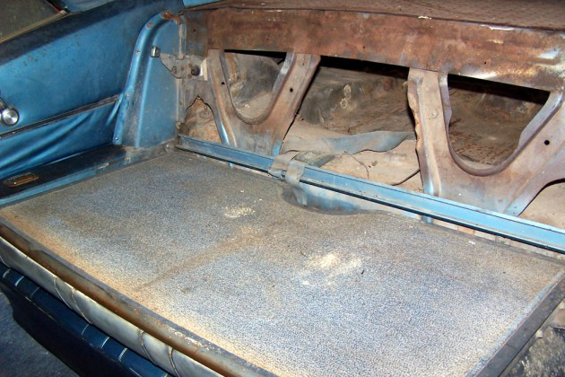 1968 Camaro Fold Down Rear Seat