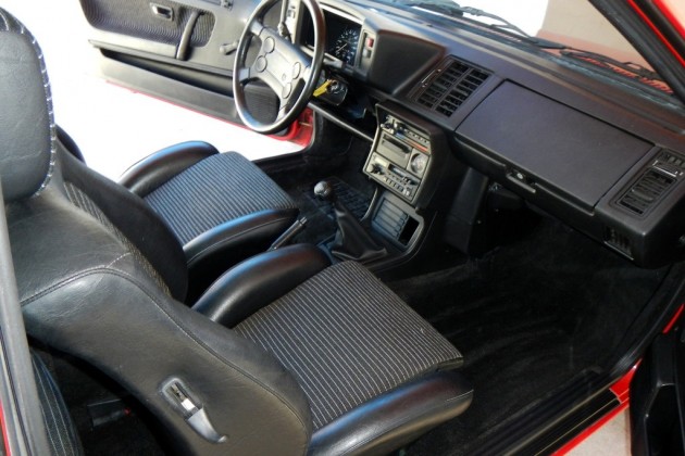 1985 VW Scirocco Interior
