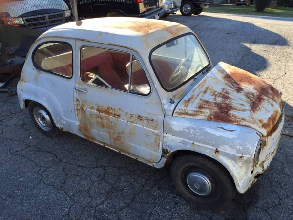 Last Year Made: 1969 Fiat 600 | Barn Finds