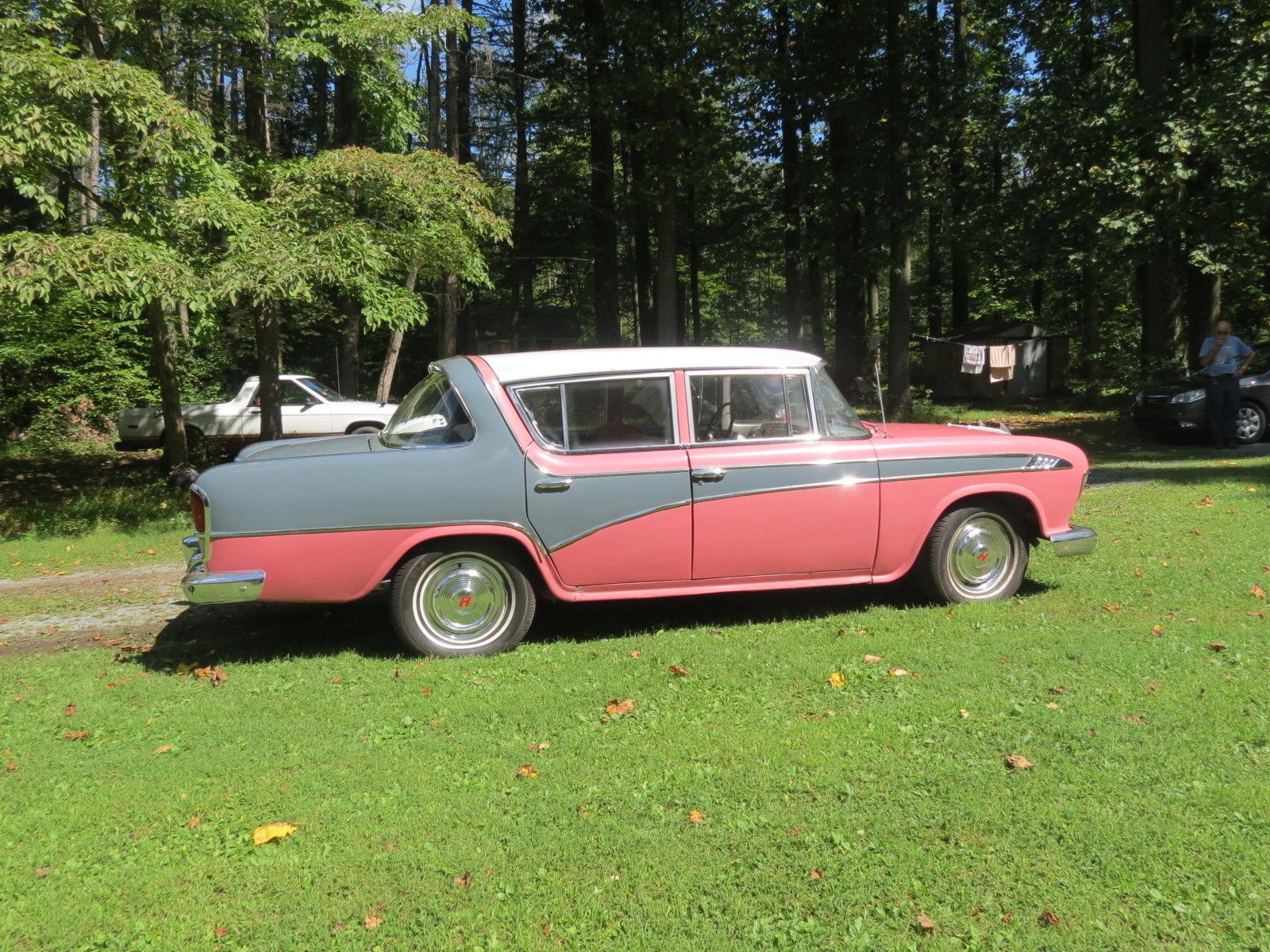 Pretty Pink Project: 1956 Hudson Rambler Sedan