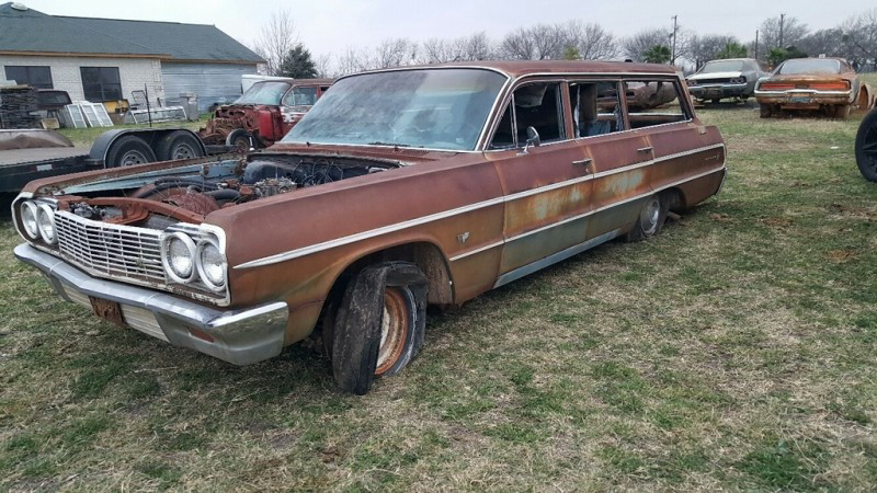031716 Barn Finds - 1964 Chevrolet Impala wagon 2