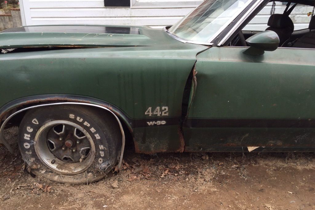 Yard Find With A Story 1970 Oldsmobile 442 W 30 Barn Finds