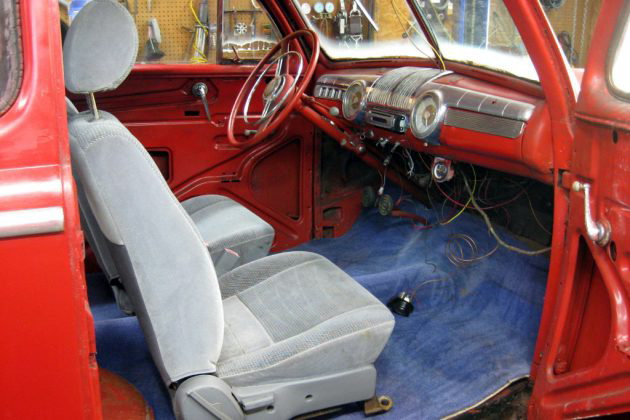 1947 Ford Coupe Interior