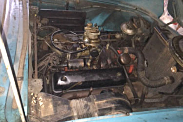 1956 Ford Thunderbird Engine