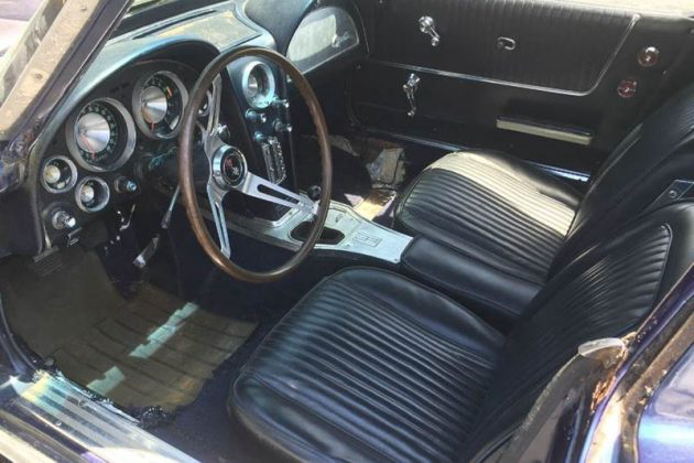 1963 Corvette Coupe Interior