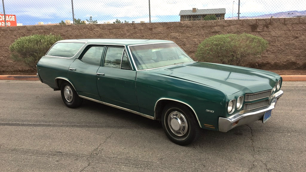 Muscle Wagon Potential: 1970 Chevelle Concours.