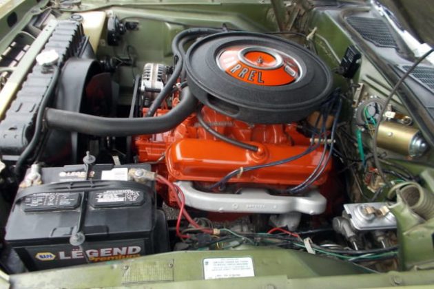 1970 Plymouth Cuda 340 Engine