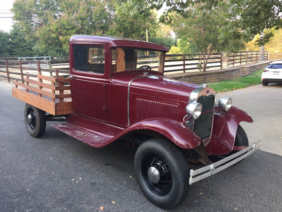 Nice Old Truck: 1931 Ford Stake Bed
