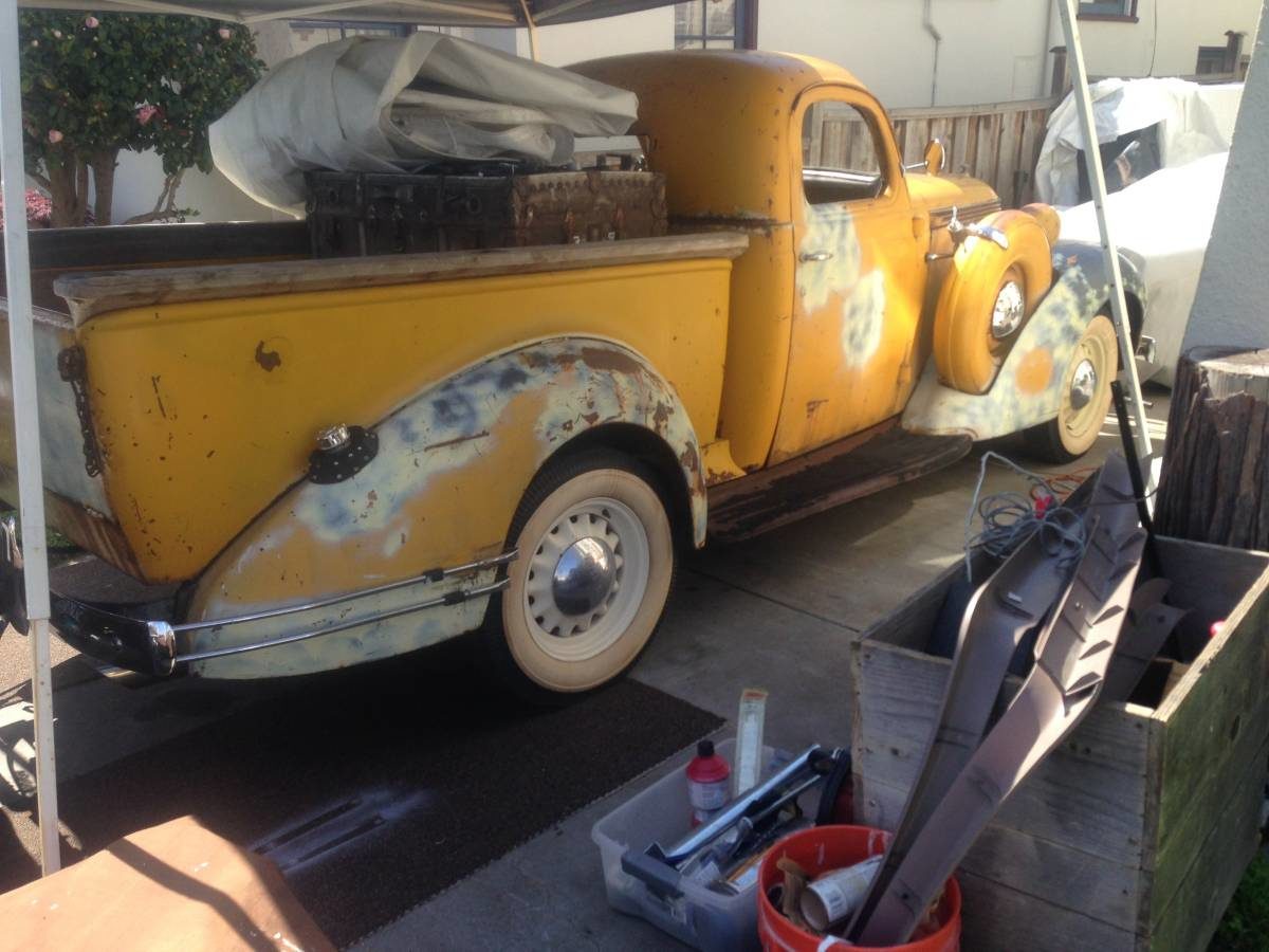 Rare Pickup: 1937 Studebaker Coupe Express – Barn Finds