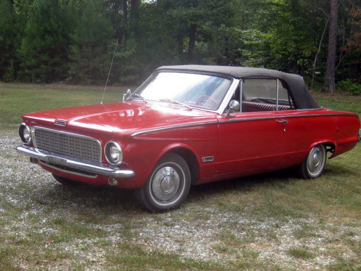 1963 - PLYMOUTH VALIANT CONVERTIBLE | Fabricante PLYMOUTH
