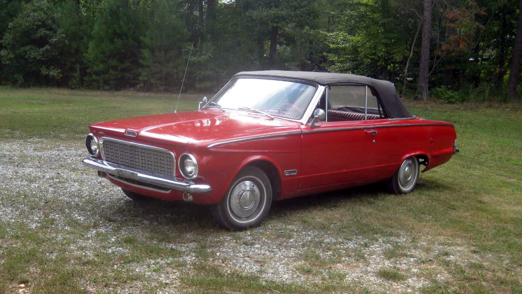 Little Red Convertible: 1963 Plymouth Valiant