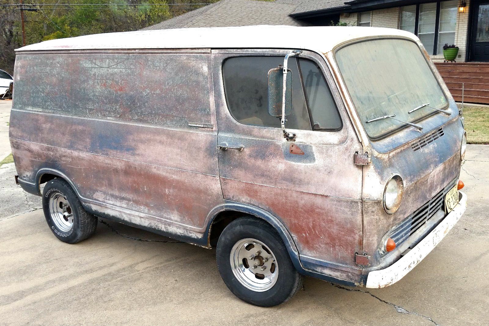 1960s chevy van