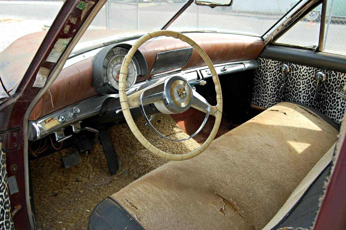 7 x 10 METAL SIGN - 1951 Kaiser De Luxe - Vintage Rusty Look 