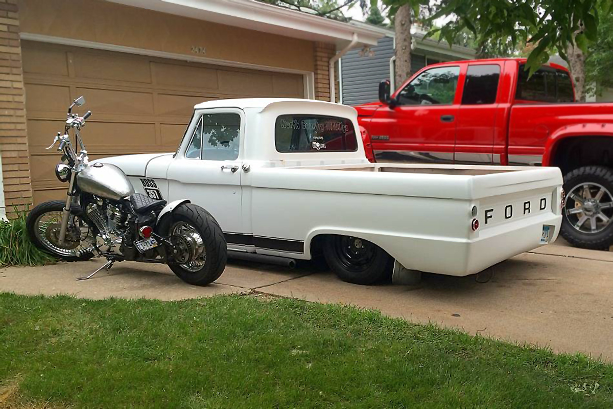 Bagged and Dragged: 1964 Ford F-100.