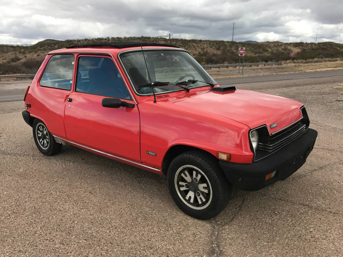 Restored Red R5 1978 Renault  Le Car  Barn Finds
