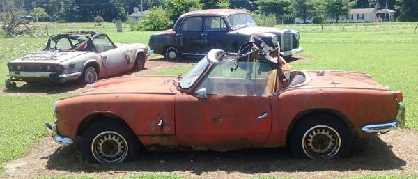 Triumph Drivers Side Barn Finds