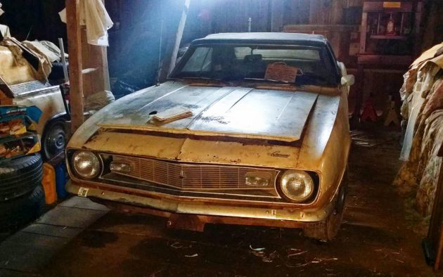 One Owner Barn Find 1968 Camaro Convertible