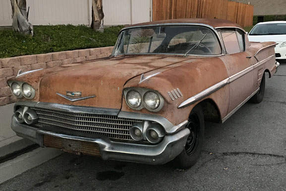 One Owner: 1958 Chevrolet Impala Coupe | Barn Finds