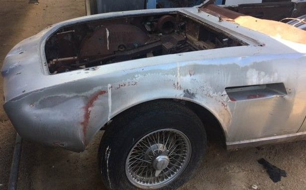 Desert Stored: Fire Victim 1968 Aston Martin Dbs | Barn Finds