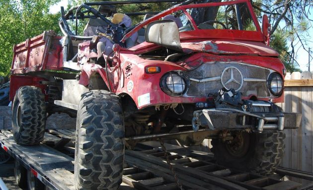 Worth Restoring Wrecked Mercedes Unimog
