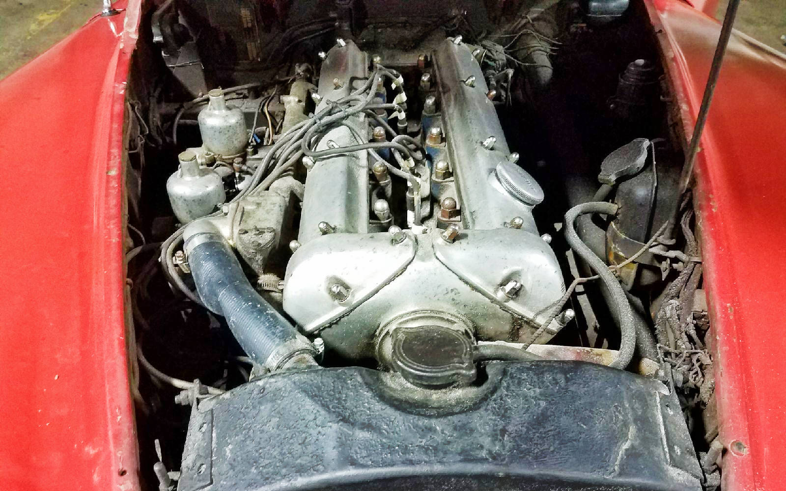 1953 Jaguar XK120 Engine Barn Finds