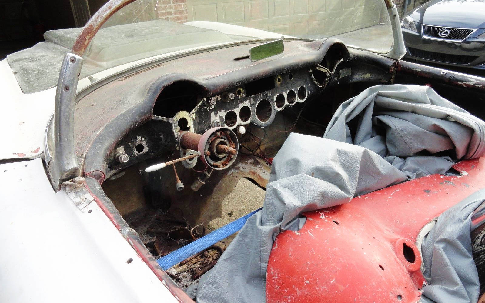 1954 Corvette Interior Barn Finds