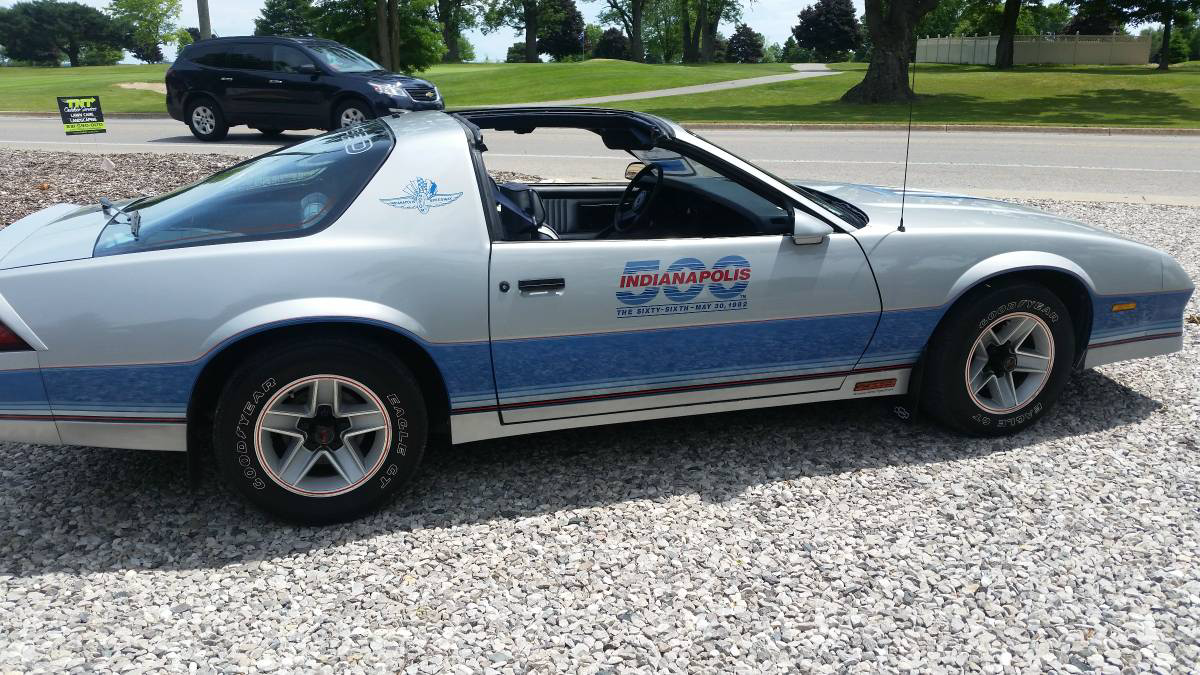 When Indy Pace Cars Mattered: 1982 Chevrolet Camaro Indy ...